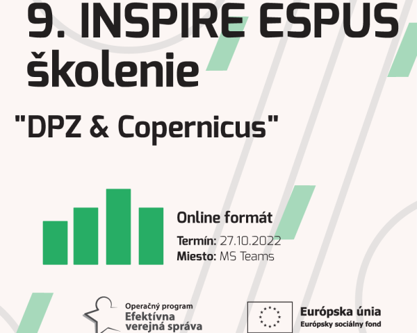 Pozvánka na 9.INSPIRE ESPUS Školenie