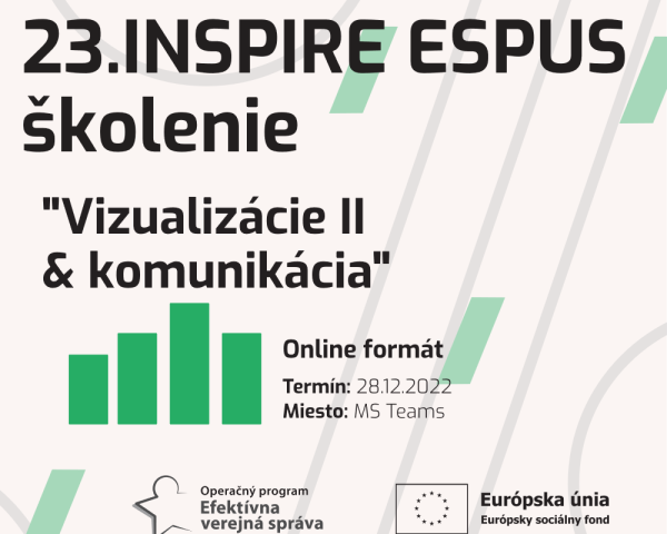 Pozvánka na 23.INSPIRE ESPUS Školenie