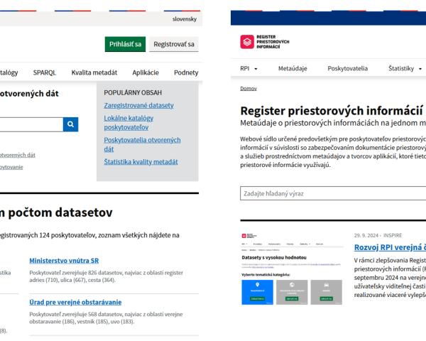 Integrácia NKOD a RPI